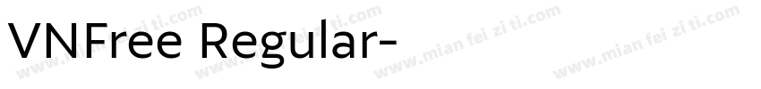 VNFree Regular字体转换